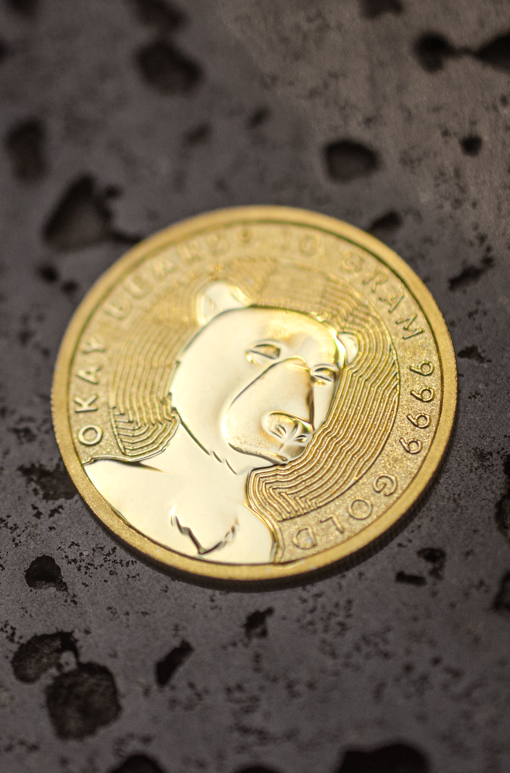 Okay Bears 10G 9999 Gold Coin