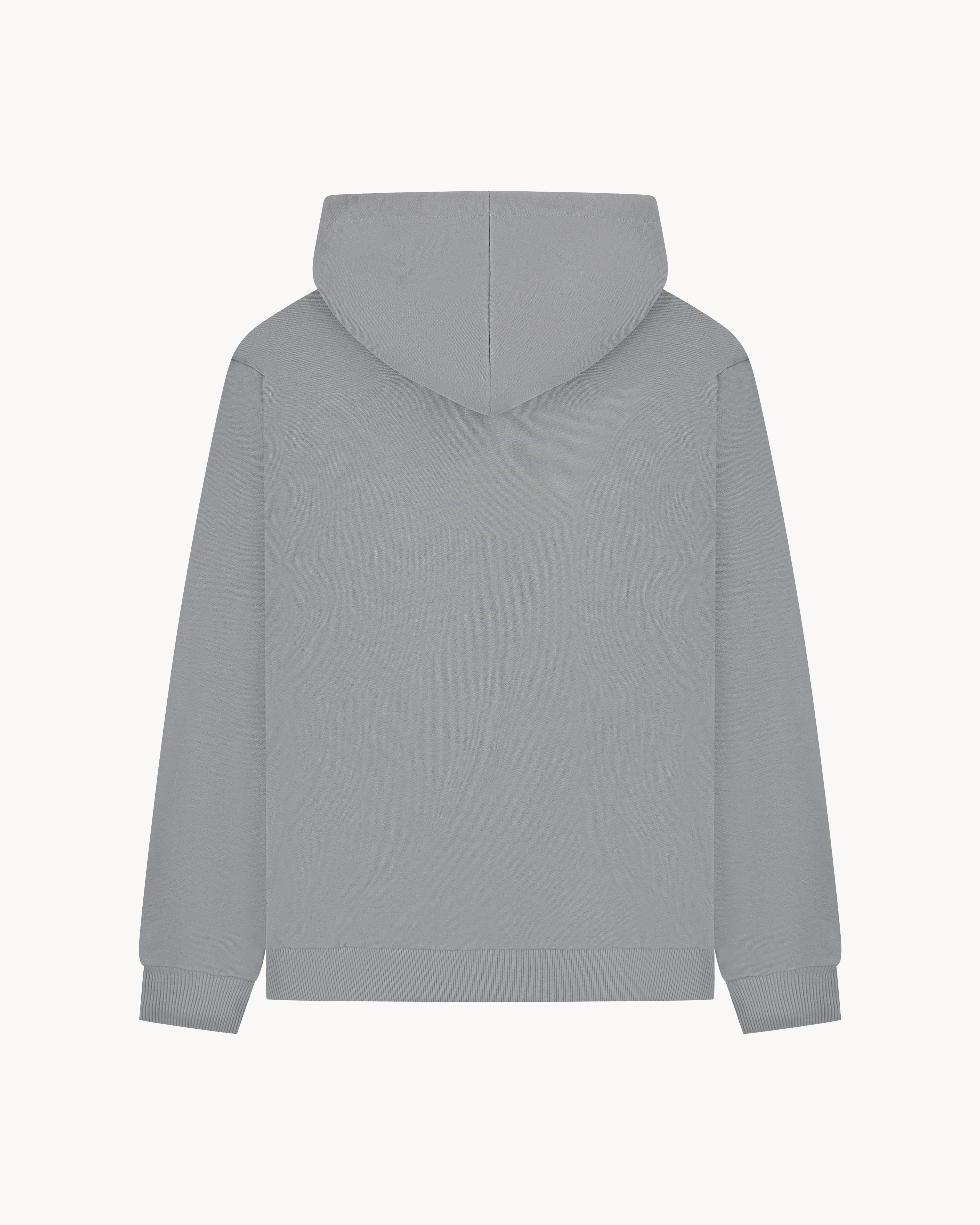 Grey Slogan Hoodie