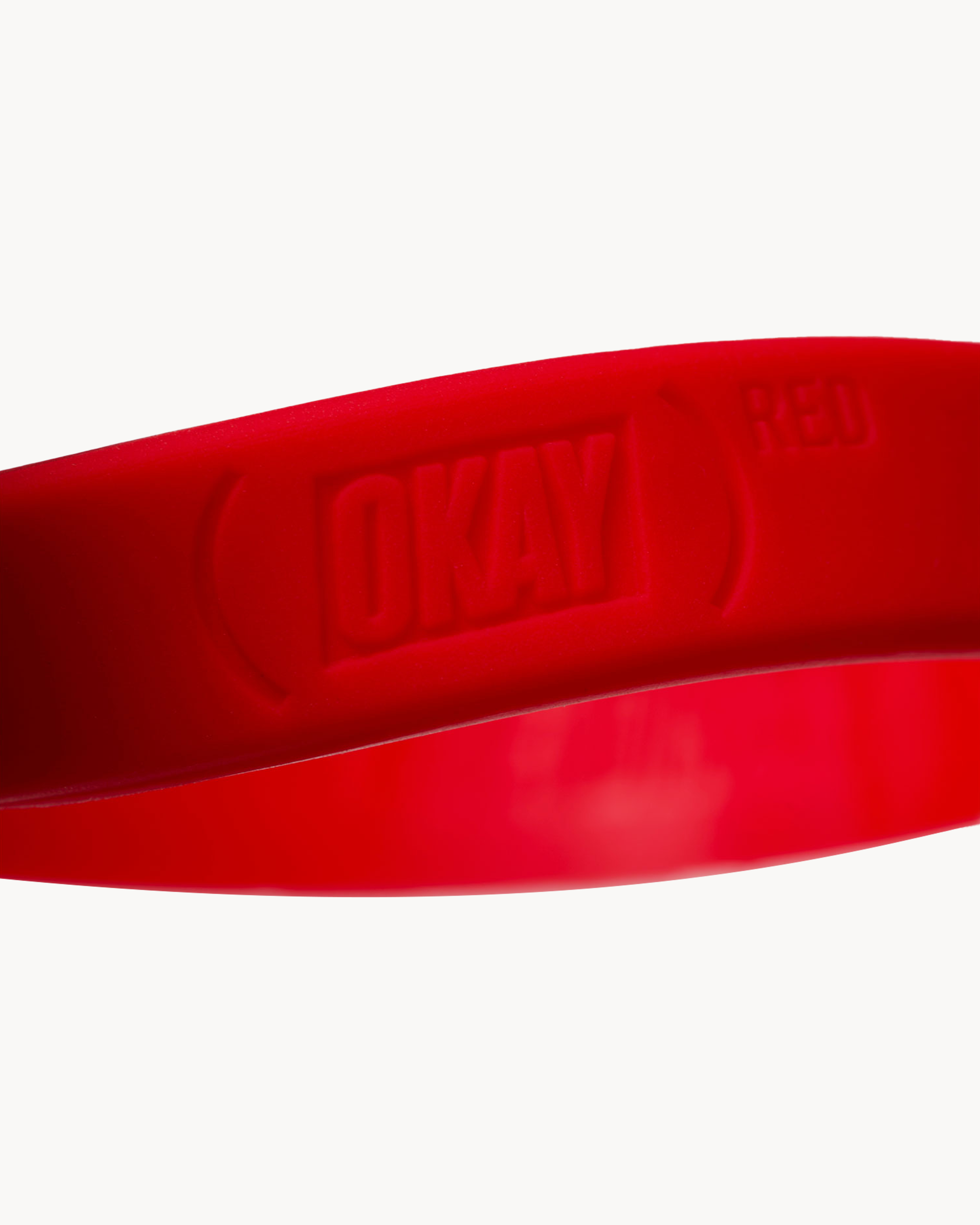 (OKAY)ᴿᴱᴰ Wristband